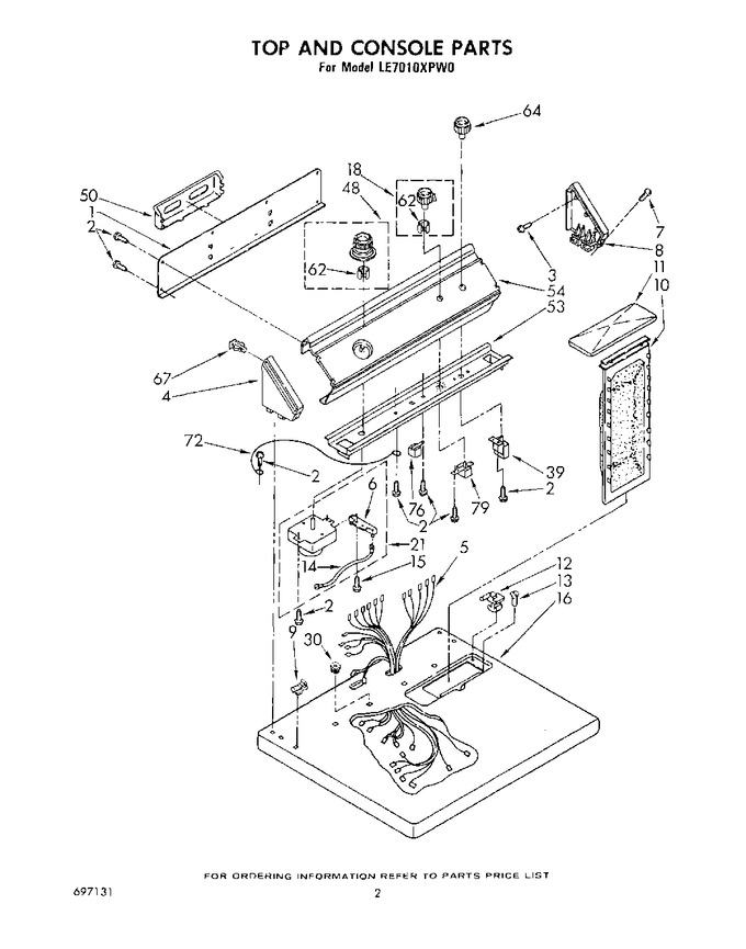 Diagram for LE7010XPW0