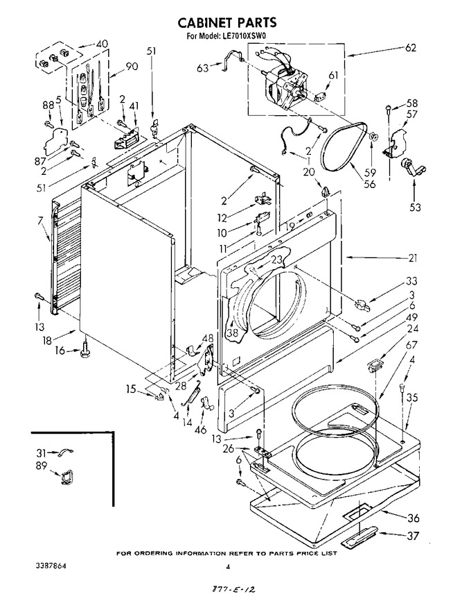 Diagram for LE7010XSW0