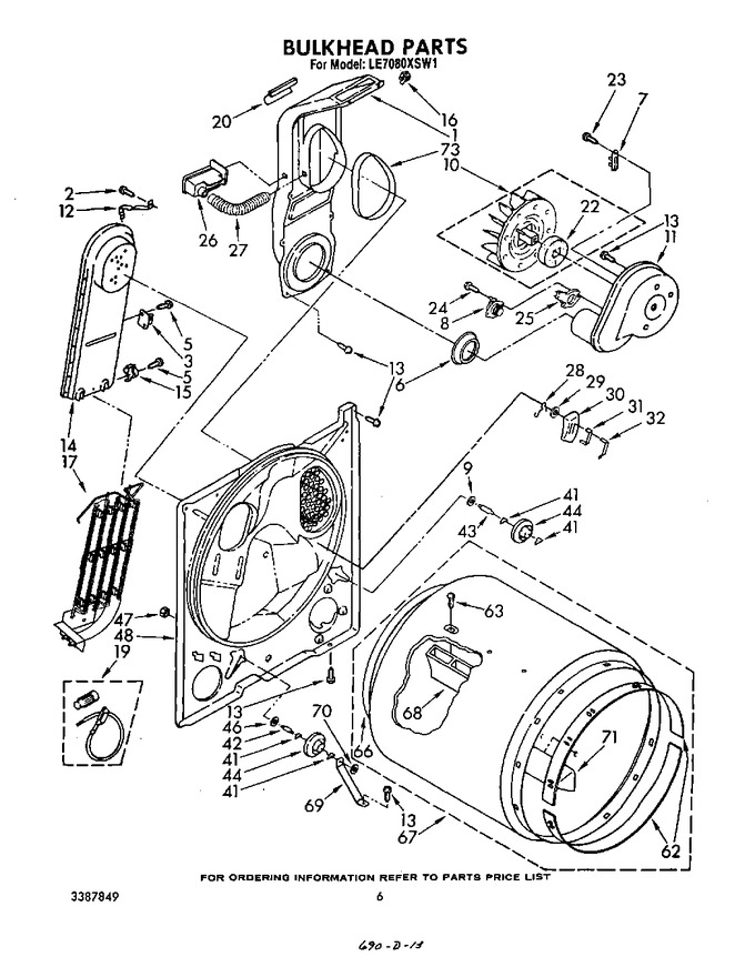 Diagram for LE7080XSW1