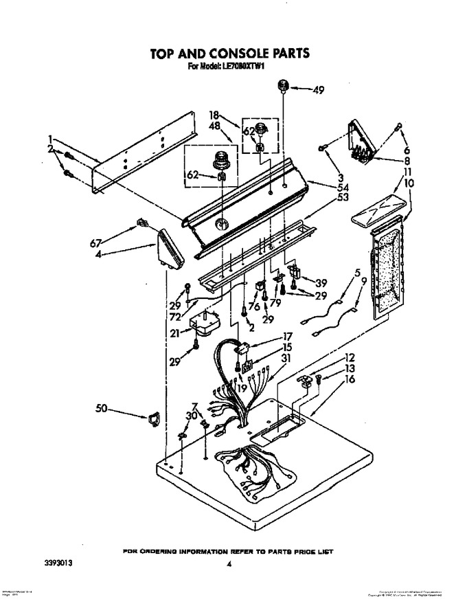 Diagram for LE7080XTG1