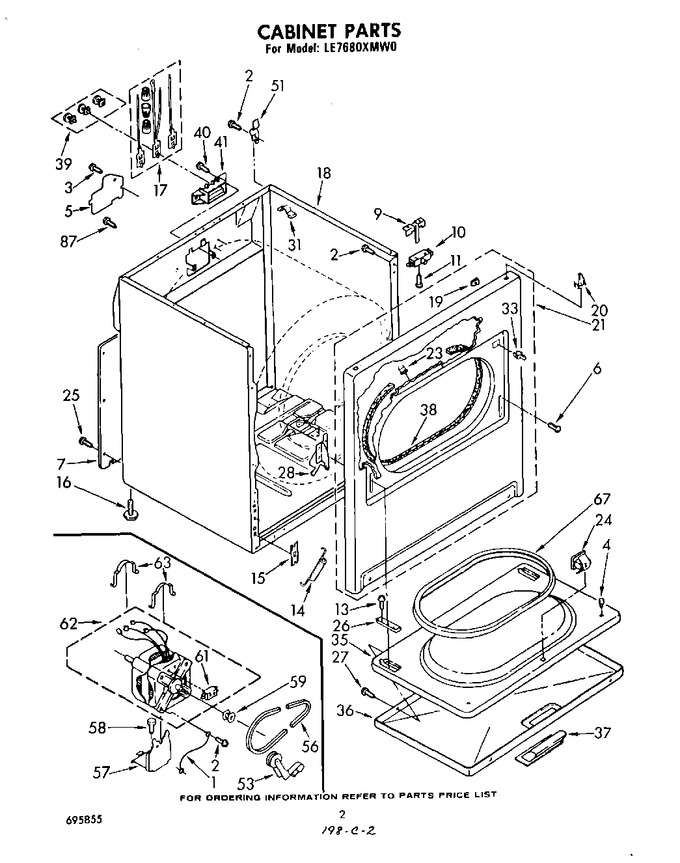 Diagram for LE7680XMW0