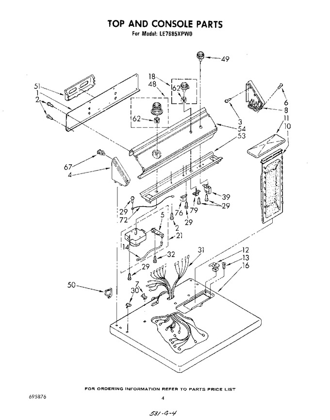 Diagram for LE7685XPW0