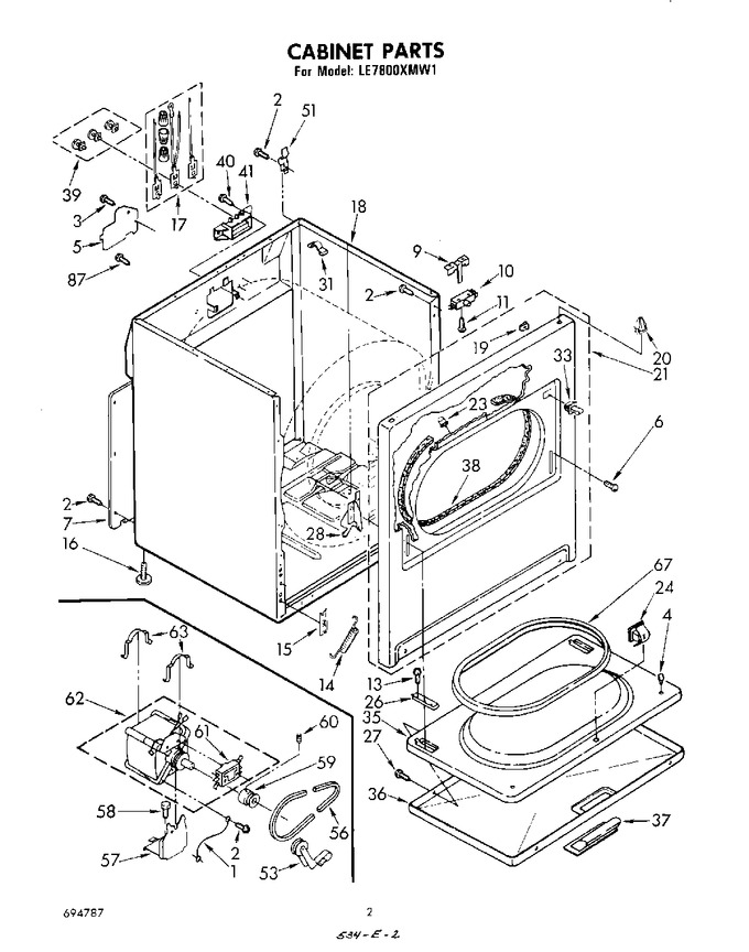 Diagram for LE7800XMW1