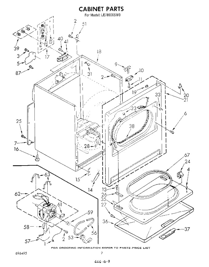 Diagram for LE7800XSW0
