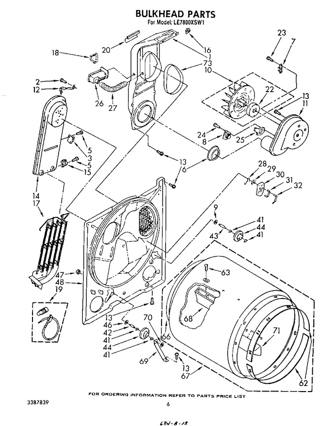 Diagram for LE7800XSW1