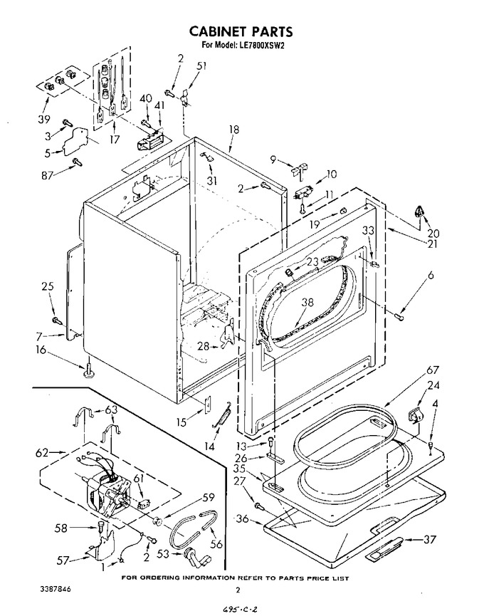Diagram for LE7800XSW2