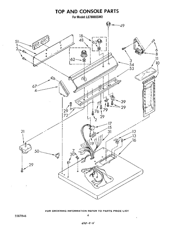 Diagram for LE7800XSW2