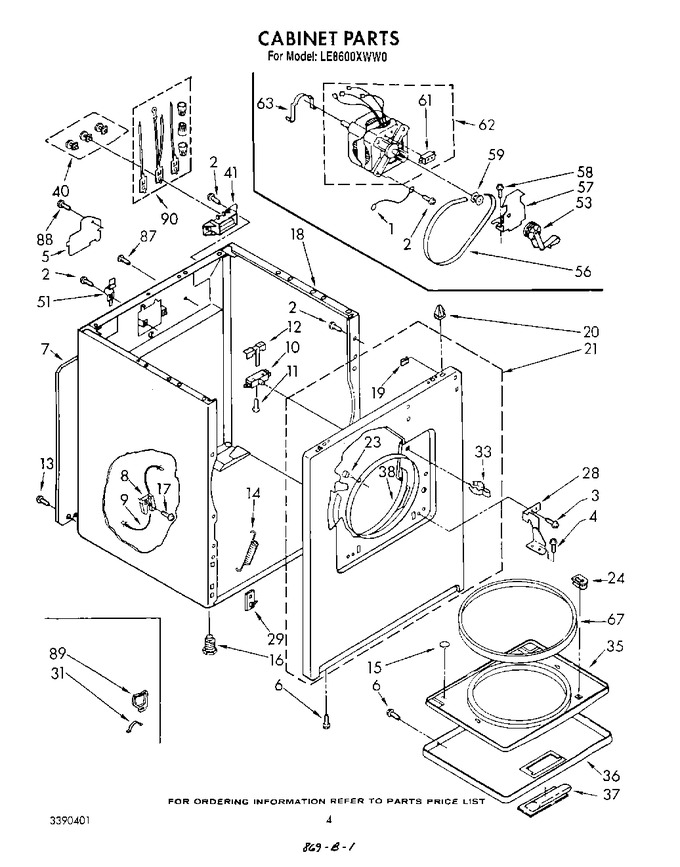 Diagram for LE8600XWN0