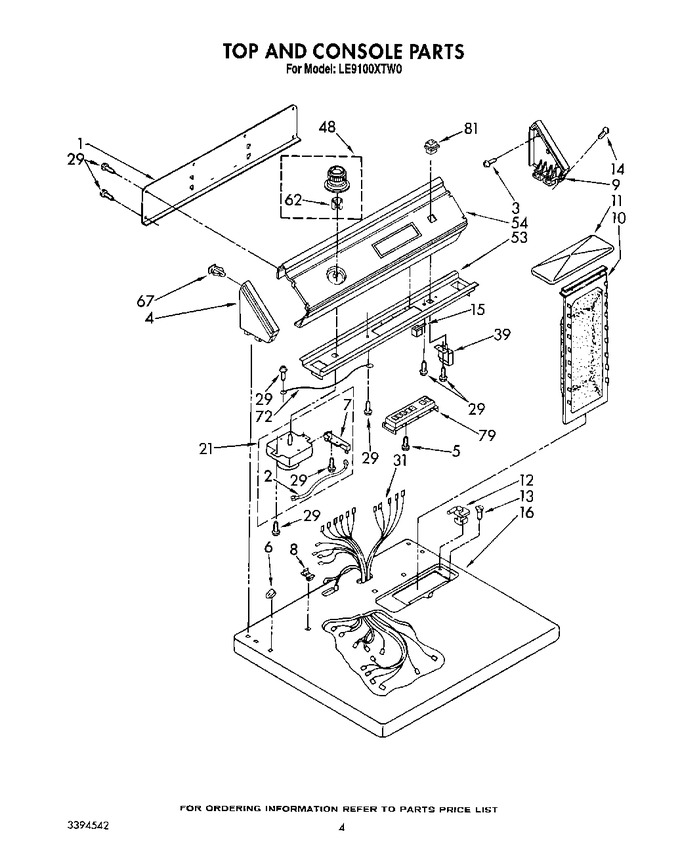 Diagram for LE9100XTW0