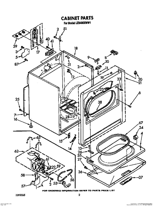 Diagram for LE9480XWN1