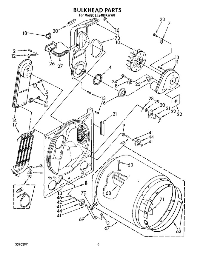 Diagram for LE9480XWN0