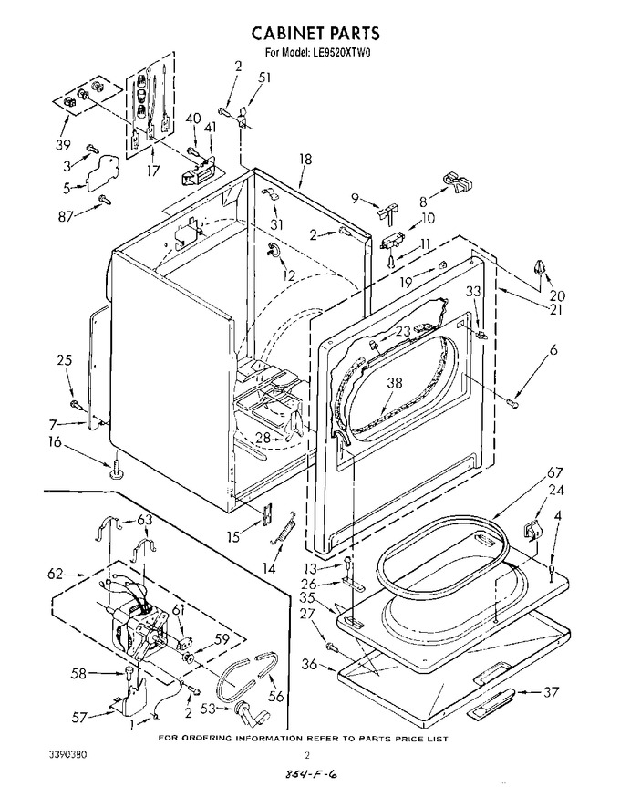 Diagram for LE9520XTW0