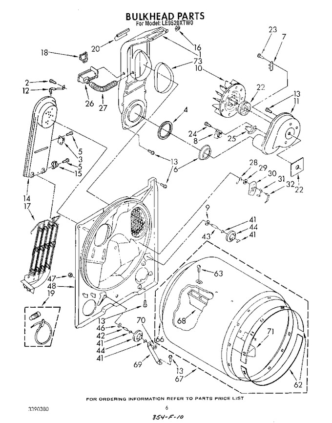 Diagram for LE9520XTW0