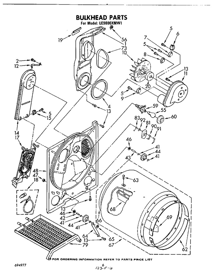 Diagram for LE9800XMW1