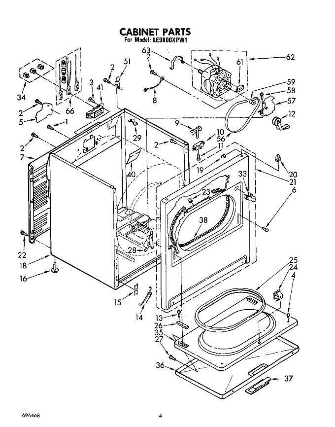 Diagram for LE9800XPF1