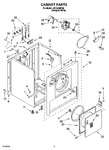 Diagram for 02 - Cabinet Parts