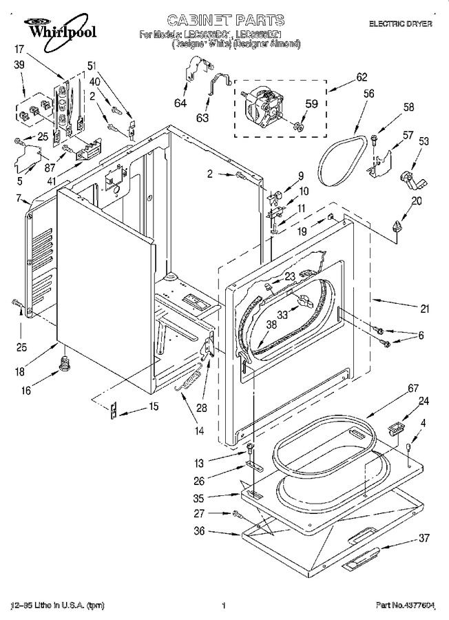 Diagram for LEC8858DZ1