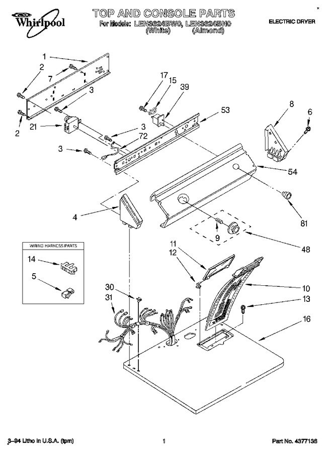 Diagram for LEN3624BW0