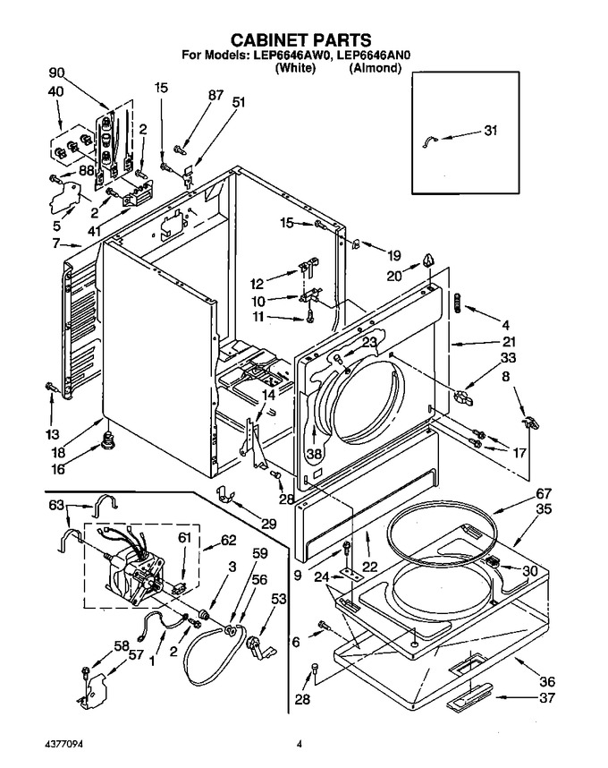 Diagram for LEP6646AW0