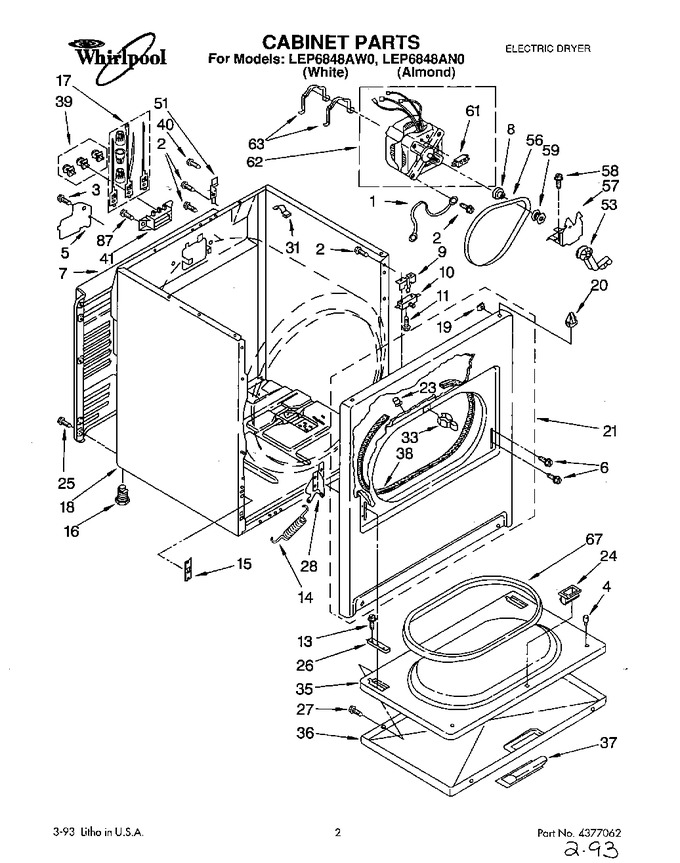 Diagram for LEP6848AW0
