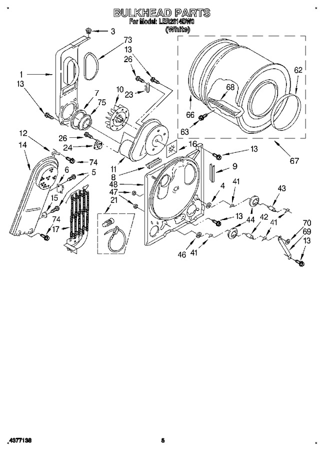 Diagram for LER2614BW0
