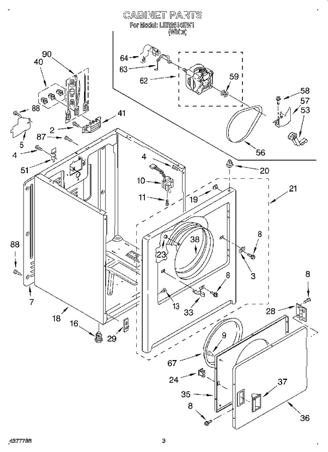 Diagram for LER2614EW1
