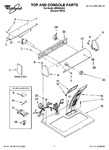 Diagram for 01 - Top And Console Parts Optional Parts (not Included)