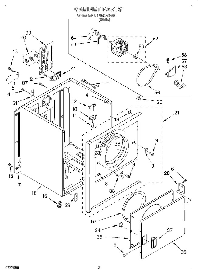 Diagram for LER3634EW0