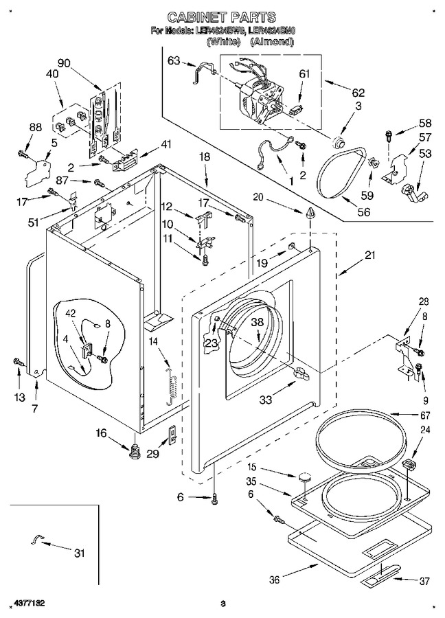Diagram for LER4624BW0