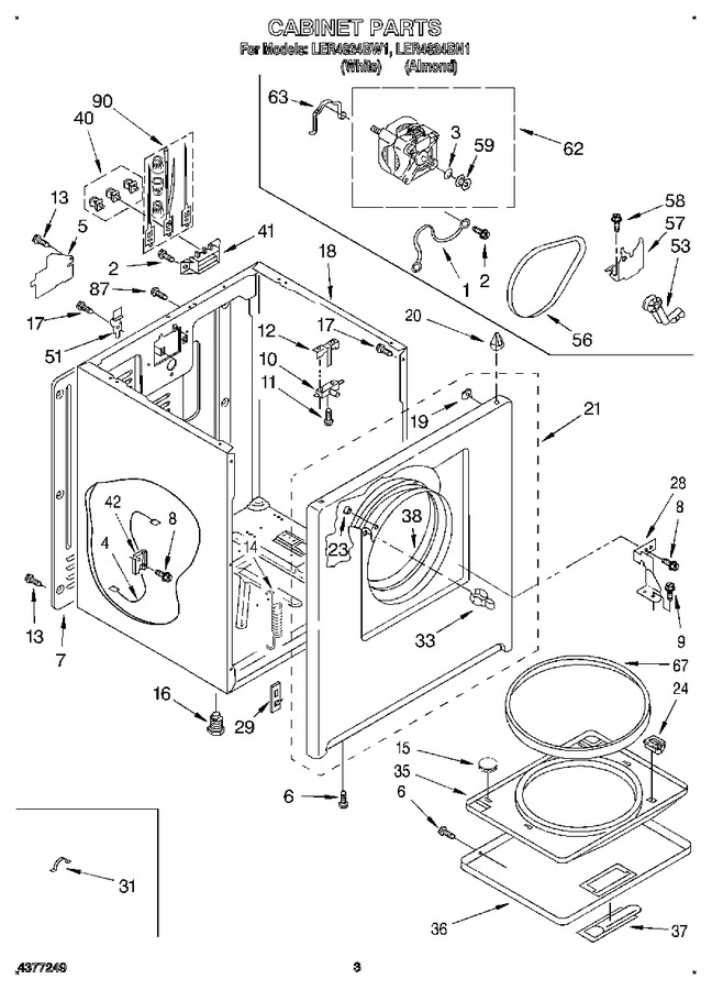 Diagram for LER4624BN1