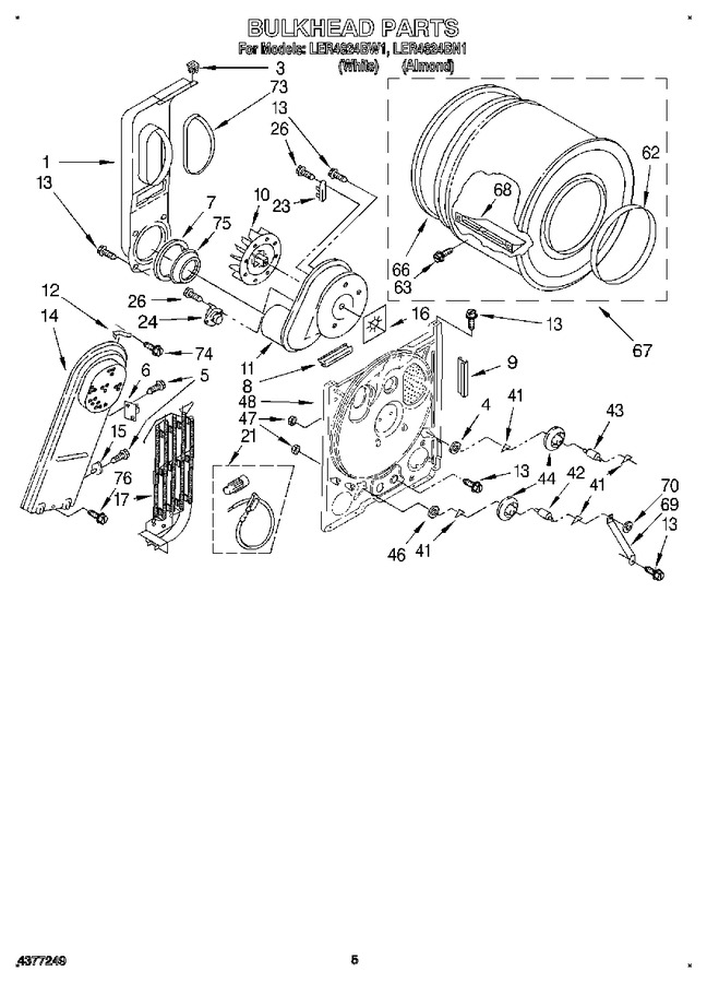 Diagram for LER4624BN1