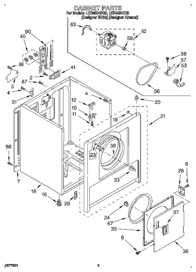 Diagram for LER4624DZ0