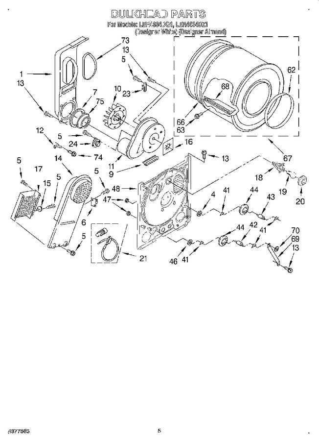 Diagram for LER4634DZ1