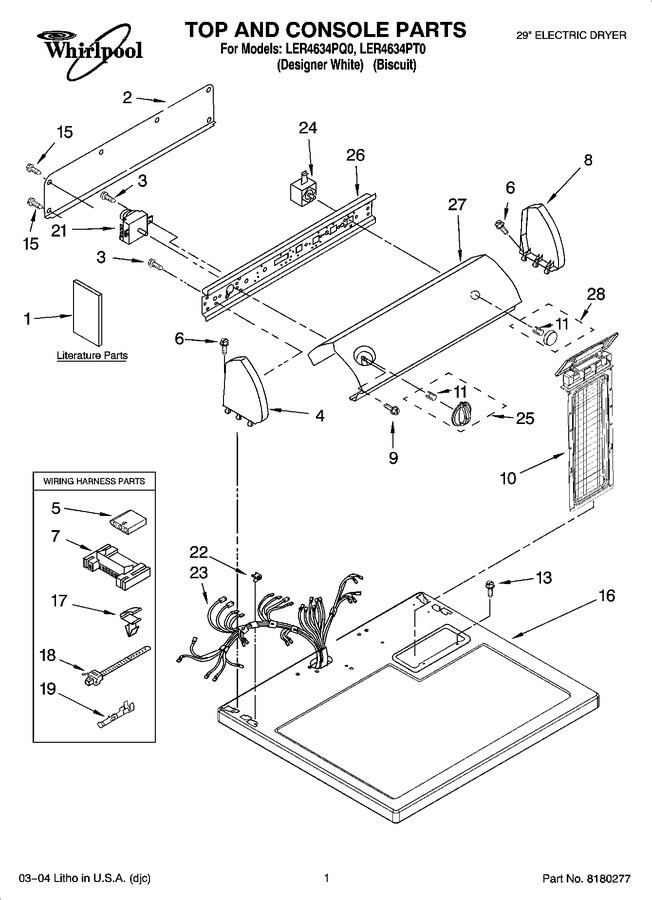 Diagram for LER4634PT0