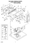 Diagram for 02 - Top And Console Parts