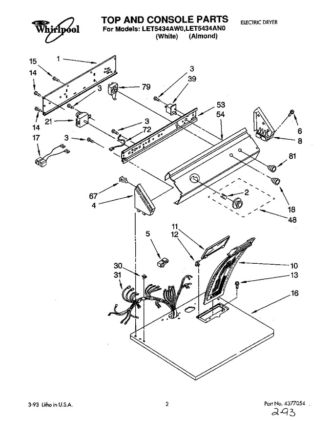 Diagram for LET5434AW0
