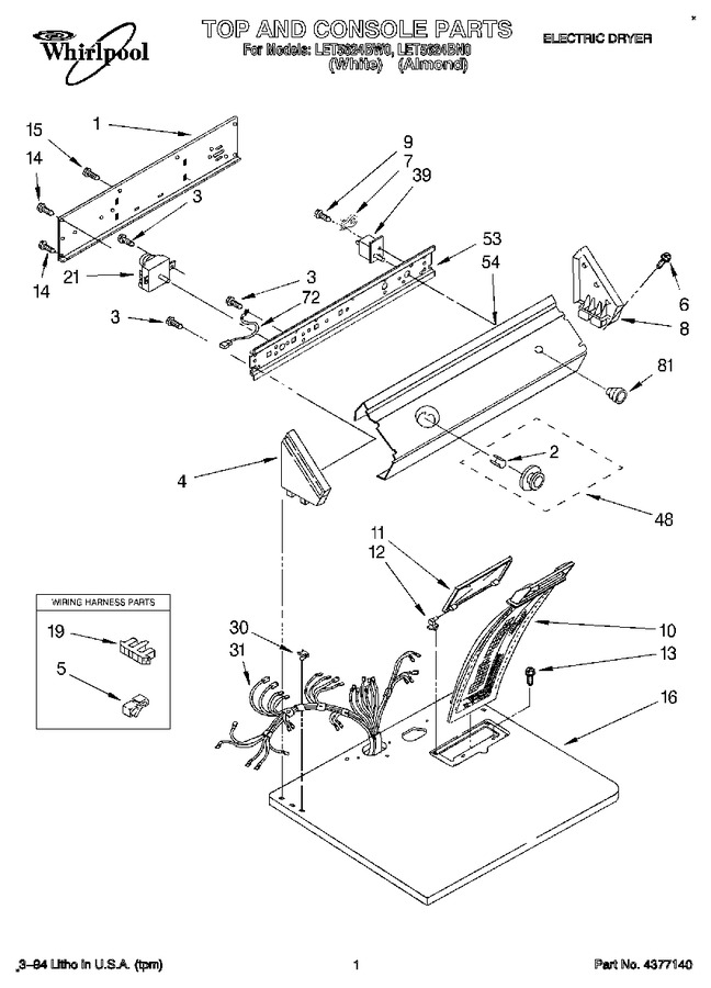 Diagram for LET5624BN0