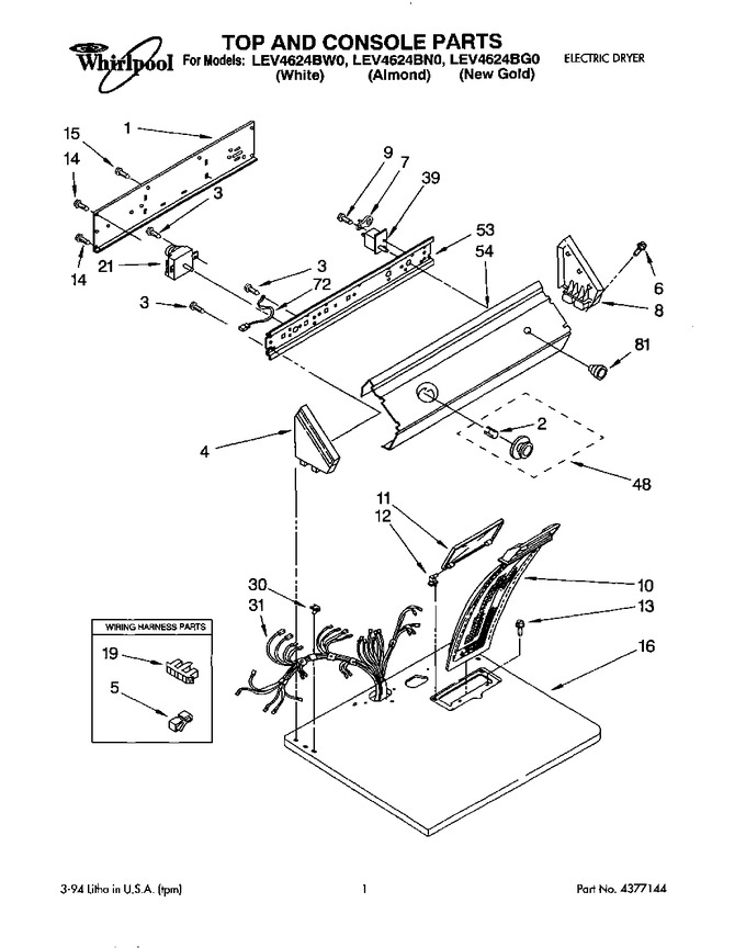 Diagram for LEV4624BN0