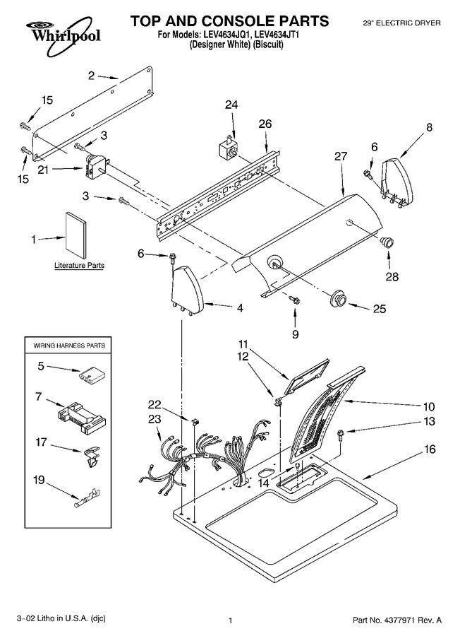 Diagram for LEV4634JT1
