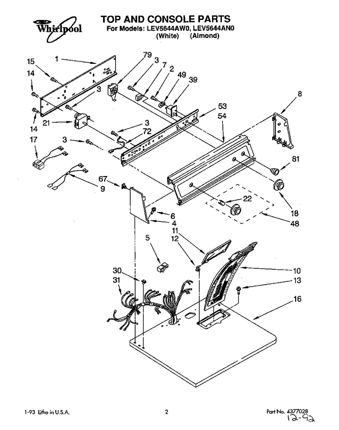 Diagram for LEV5644AW0