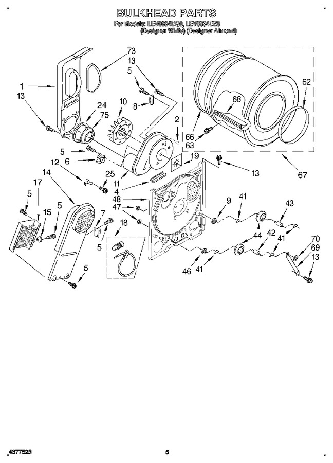 Diagram for LEV6634DQ0