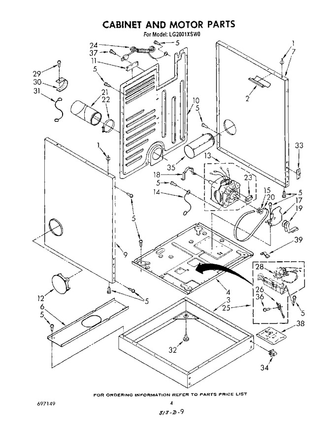 Diagram for LG2001XSW0