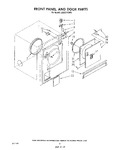 Diagram for 06 - Front Panel And Door