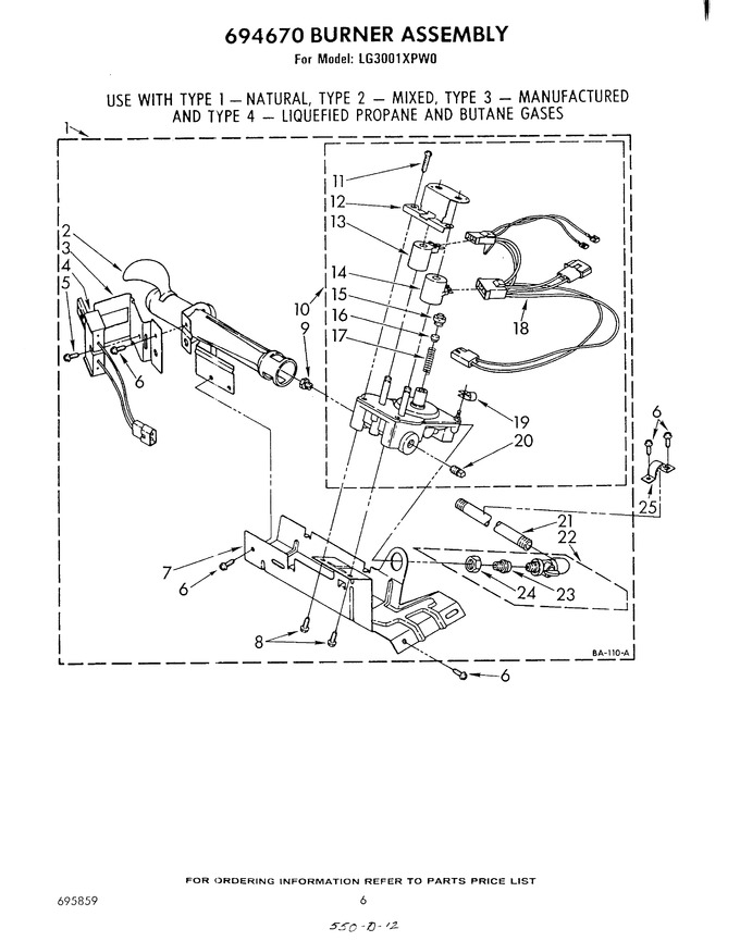 Diagram for LG3001XPW0
