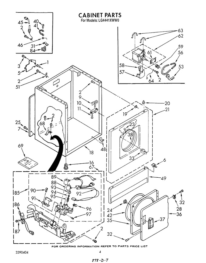 Diagram for LG4441XWW0
