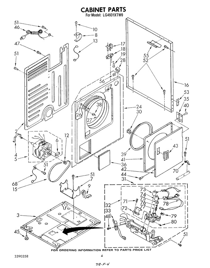 Diagram for LG4931XTM0