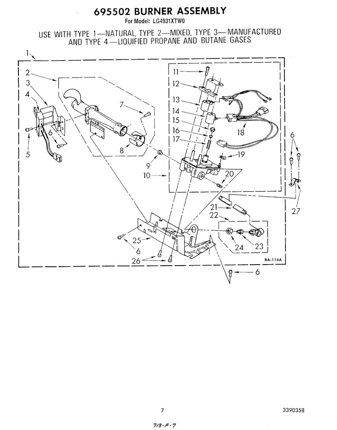 Diagram for LG4931XTN0