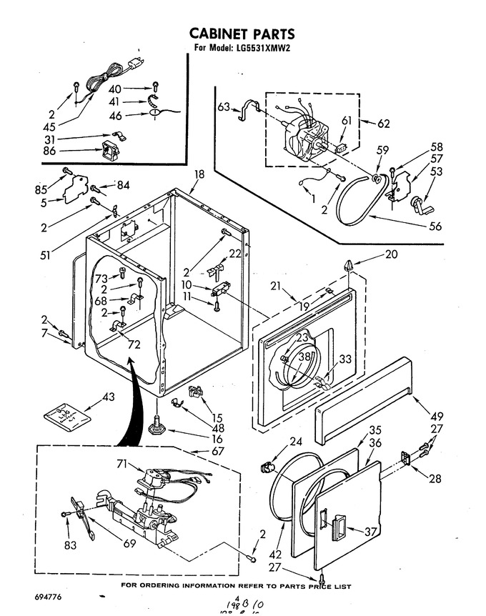 Diagram for LG5531XMW2