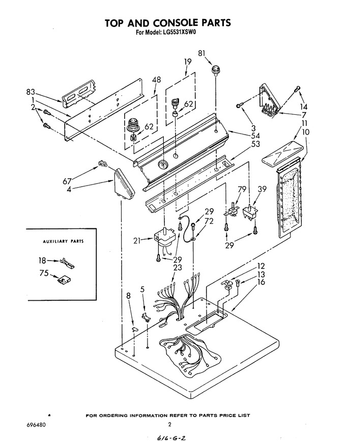 Diagram for LG5531XSW0