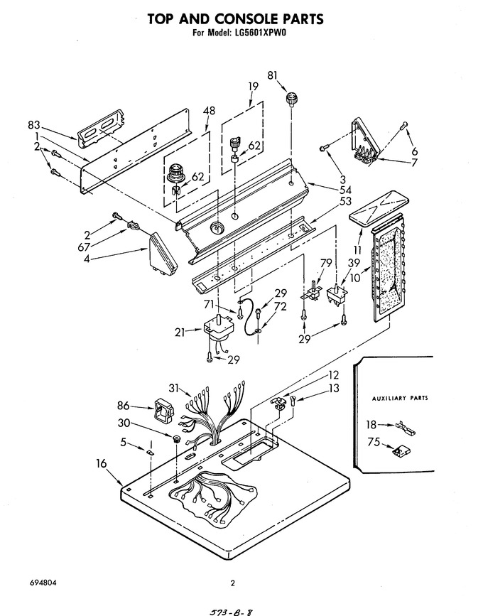 Diagram for LG5601XPW0